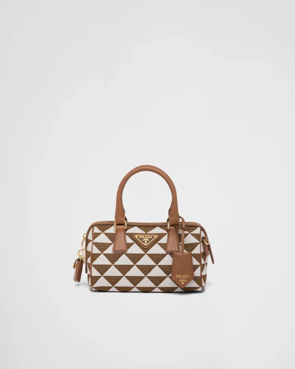Mujer Prada MINIBOLSOS|MINIBOLSOS^Bolso Symbole De Tela Bordada Con Asa Superior