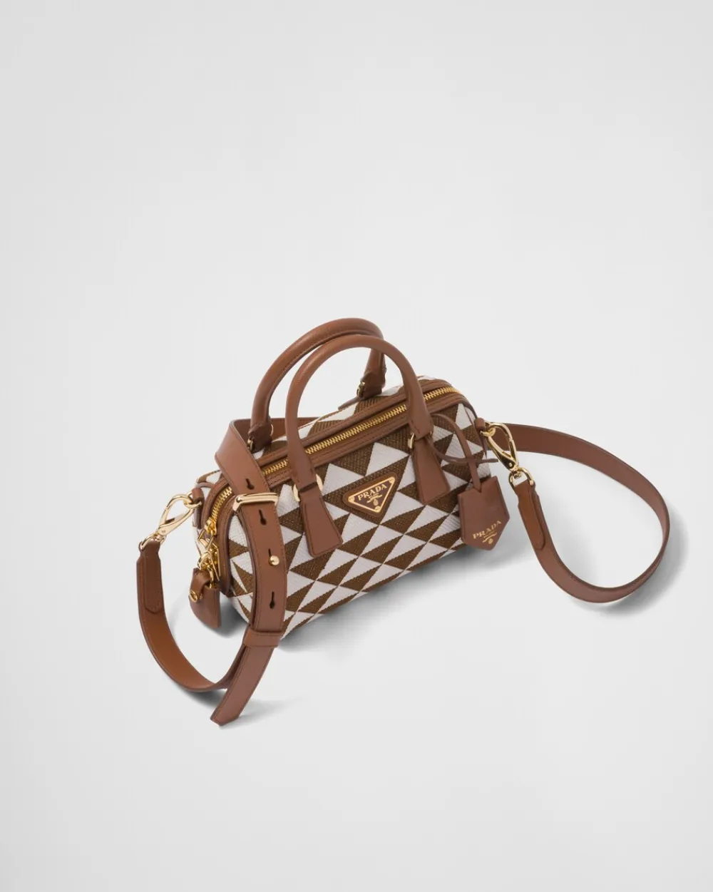 Mujer Prada MINIBOLSOS|MINIBOLSOS^Bolso Symbole De Tela Bordada Con Asa Superior