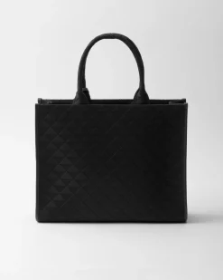 Mujer Prada BOLSOS CON ASA SUPERIOR|BOLSOS CON ASA SUPERIOR^Bolso Symbole Grande De Tela Bordada