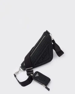 Mujer Prada PRADA SUMMER BAGS|BOLSOS DE HOMBRO^Bolso Triangle De Croché