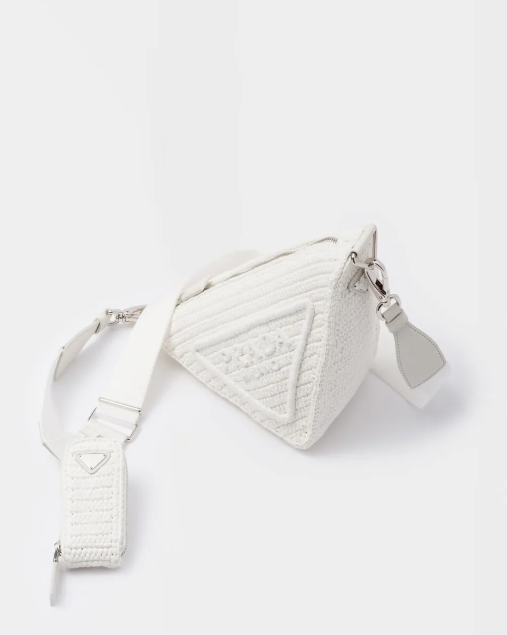 Mujer Prada PRADA SUMMER BAGS|BOLSOS DE HOMBRO^Bolso Triangle De Croché