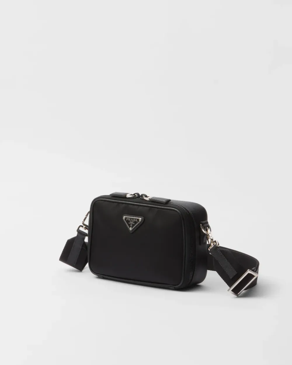 Hombre Prada BOLSOS MENSAJEROS^Bolso Re-nylon Y Piel Saffiano Brique