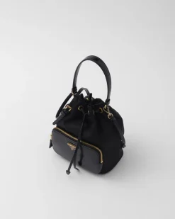 Mujer Prada MINIBOLSOS|MINIBOLSOS^Bolso Saco Duet De Re-nylon Y Piel Cepillada