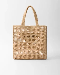 Mujer Prada PRADA SUMMER BAGS|BOLSOS GRANDES^Bolso Tote De Croché
