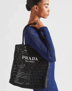 Prada PRADA SUMMER BAGS^Bolso Tote De Croché