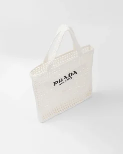 Mujer Prada PRADA SUMMER BAGS|BOLSOS GRANDES^Bolso Tote De Croché