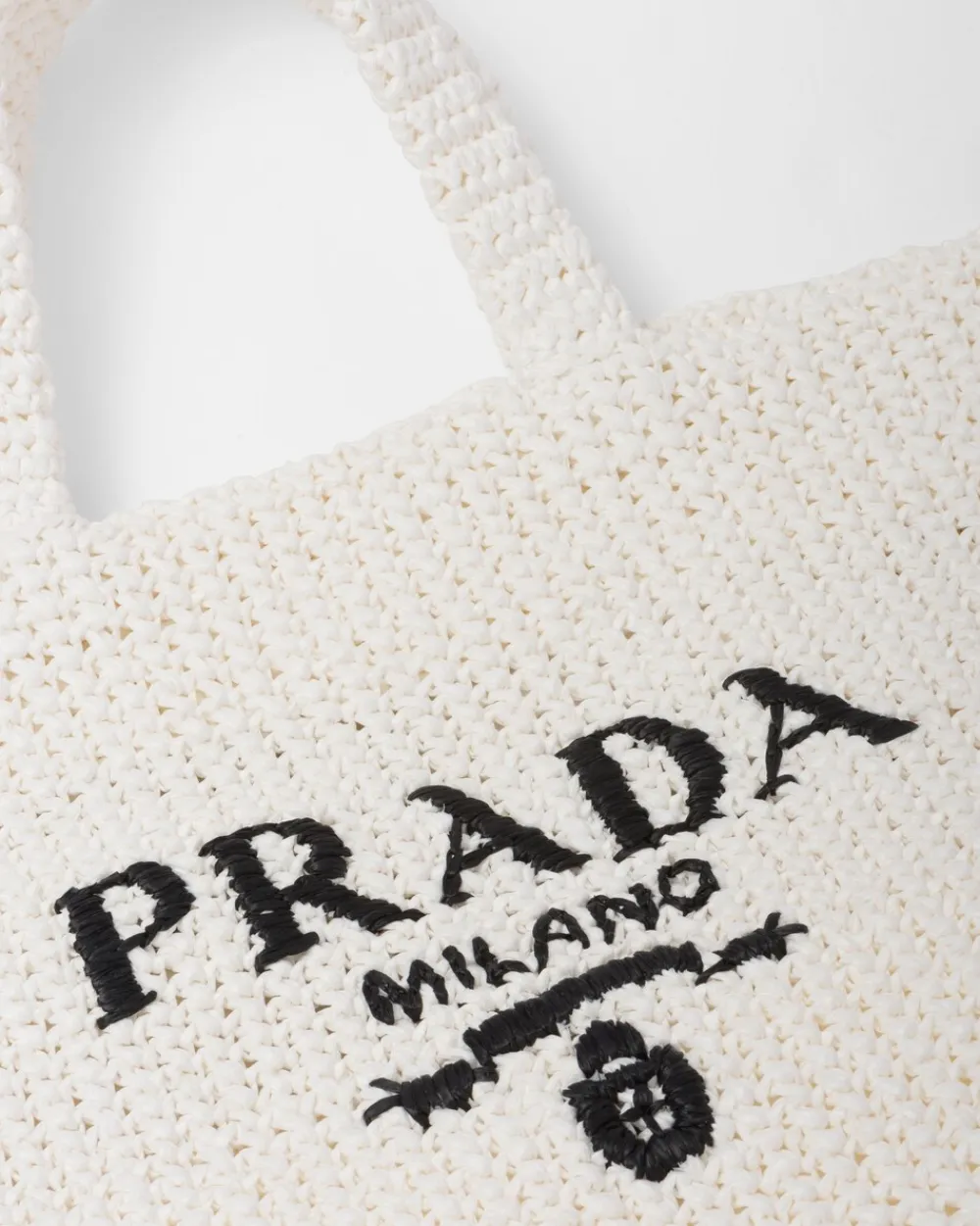 Mujer Prada PRADA SUMMER BAGS|BOLSOS GRANDES^Bolso Tote De Croché