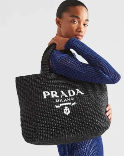 Mujer Prada BOLSOS GRANDES|BOLSOS GRANDES^Bolso Tote De Croché