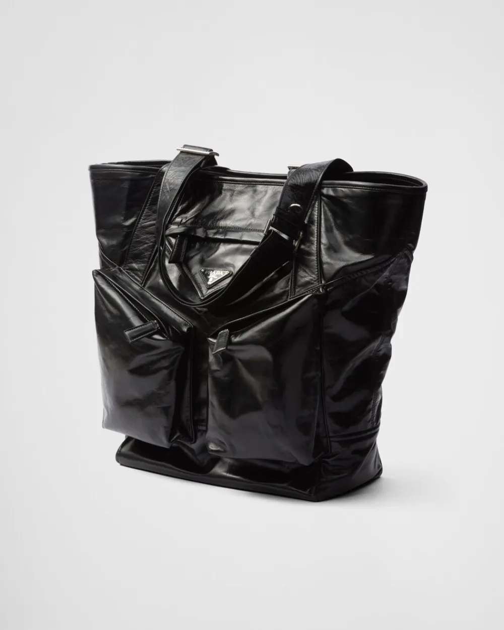 Hombre Prada BOLSOS GRANDES^Bolso Tote De Piel