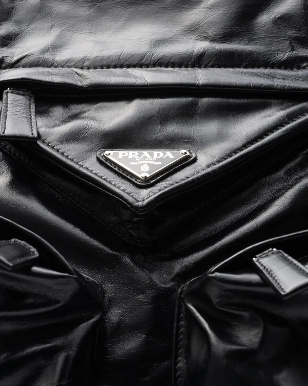Hombre Prada BOLSOS GRANDES^Bolso Tote De Piel