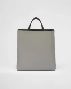 Hombre Prada BOLSOS GRANDES^Bolso Tote De Piel