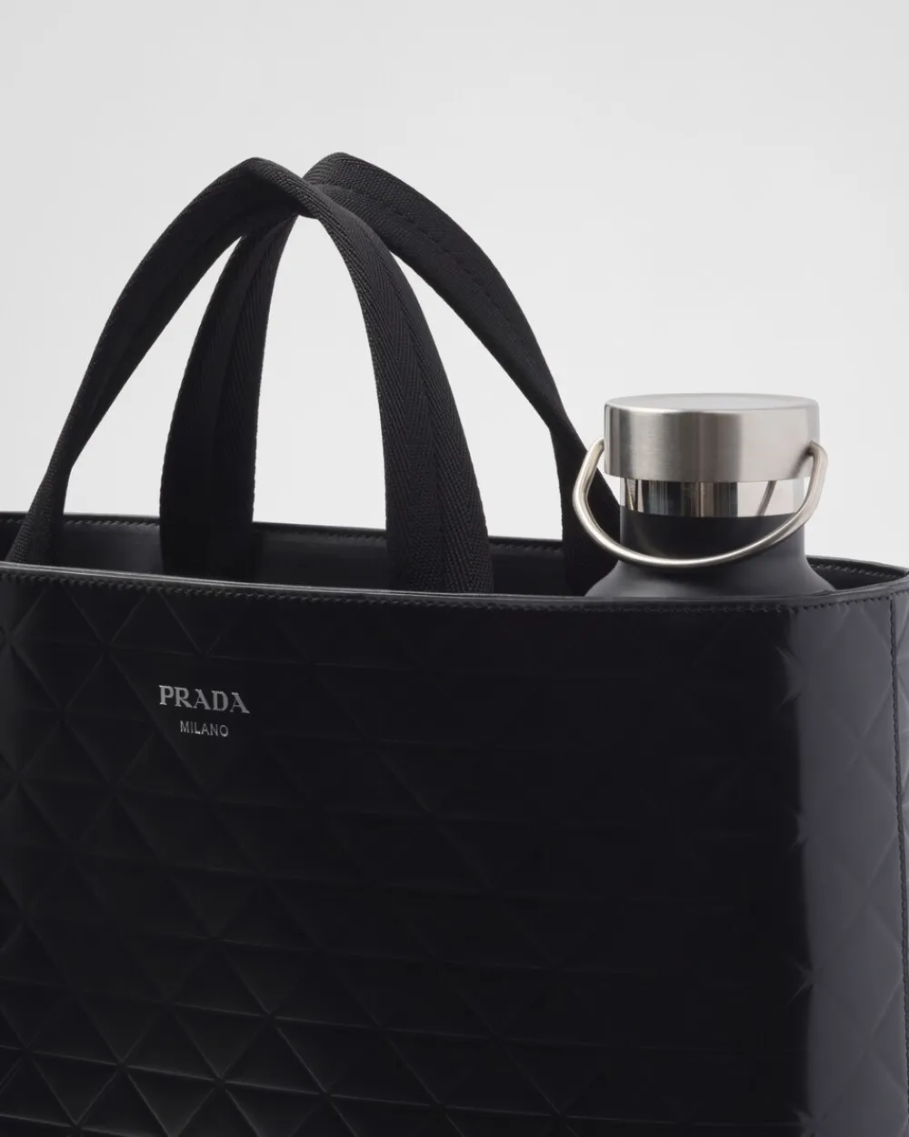 Hombre Prada BOLSOS GRANDES^Bolso Tote De Piel