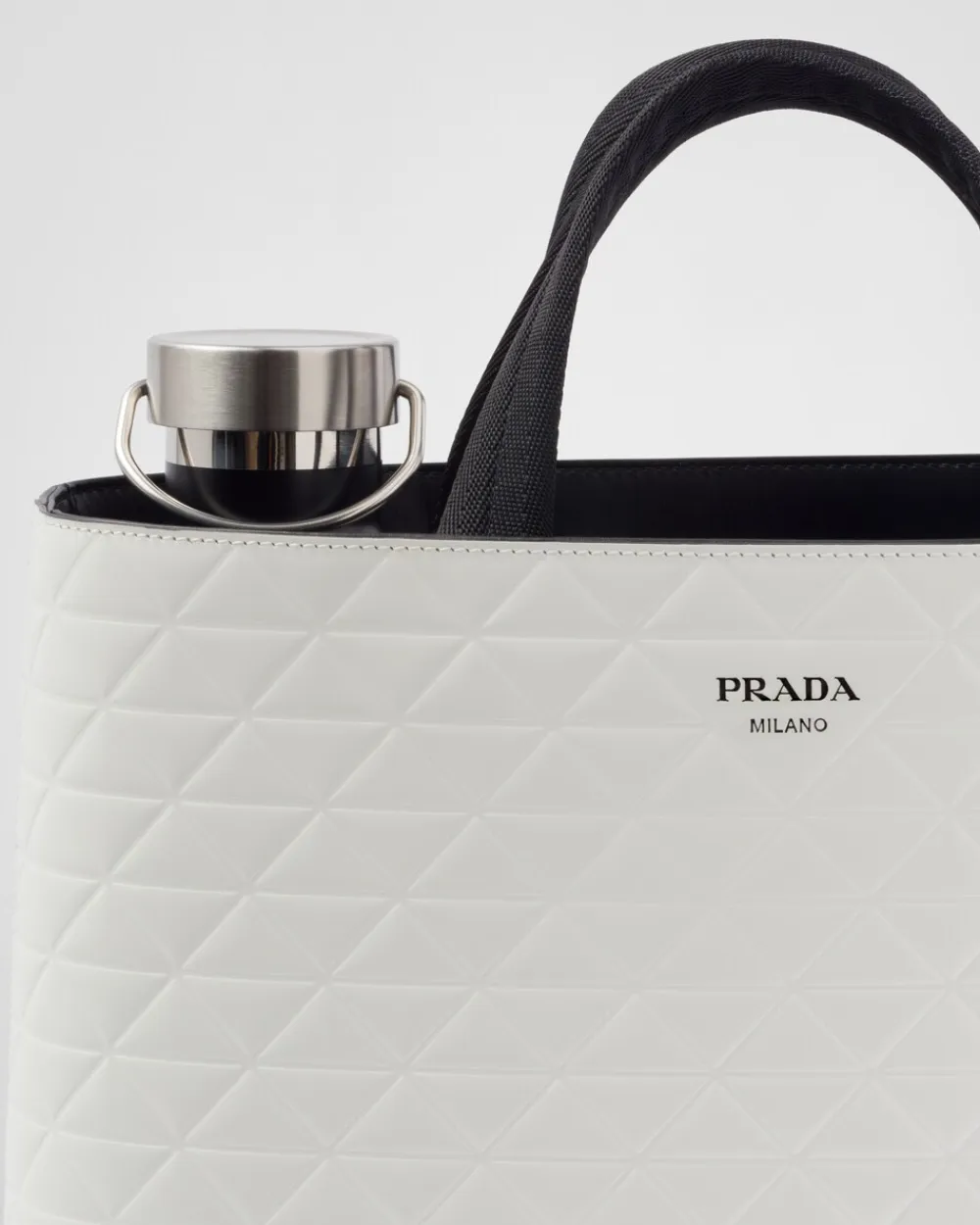 Hombre Prada BOLSOS GRANDES^Bolso Tote De Piel