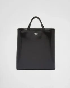 Hombre Prada BOLSOS GRANDES^Bolso Tote De Piel