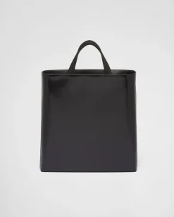 Hombre Prada BOLSOS GRANDES^Bolso Tote De Piel