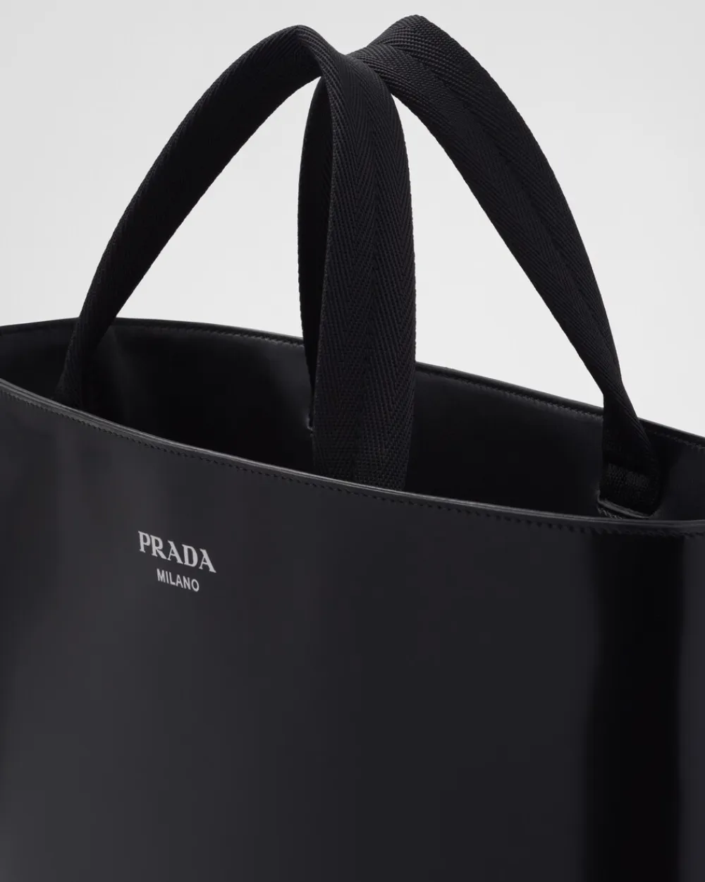 Hombre Prada BOLSOS GRANDES^Bolso Tote De Piel