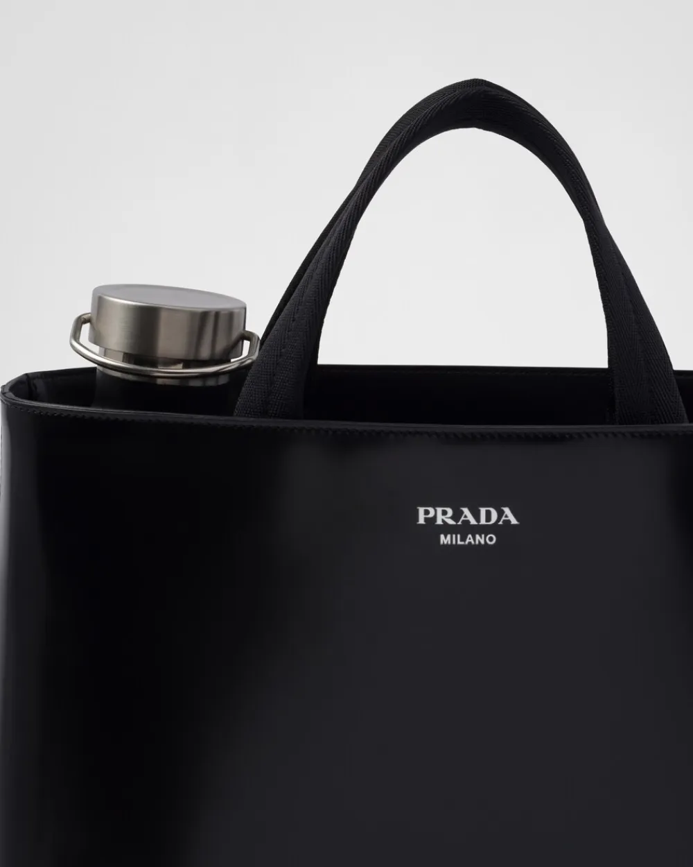 Hombre Prada BOLSOS GRANDES^Bolso Tote De Piel