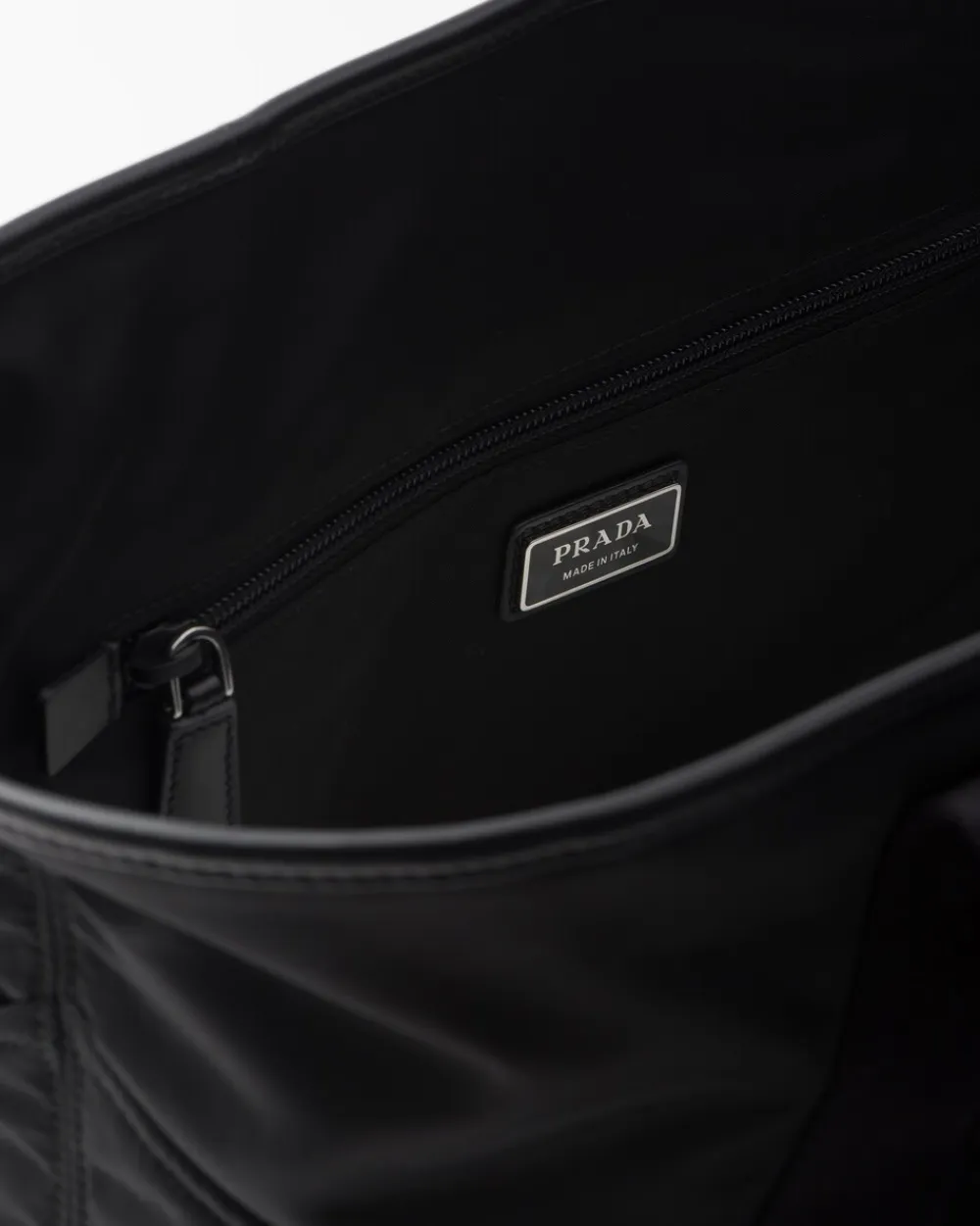 Hombre Prada BOLSOS GRANDES^Bolso Tote De Piel Y Re-nylon