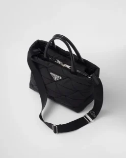 Mujer Prada COLECCIÓN FEMENINA|BOLSOS GRANDES^Bolso Tote De Re-nylon Acolchado Pequeño
