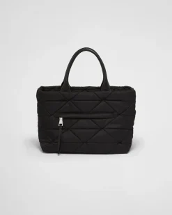 Mujer Prada COLECCIÓN FEMENINA|BOLSOS GRANDES^Bolso Tote De Re-nylon Acolchado Pequeño
