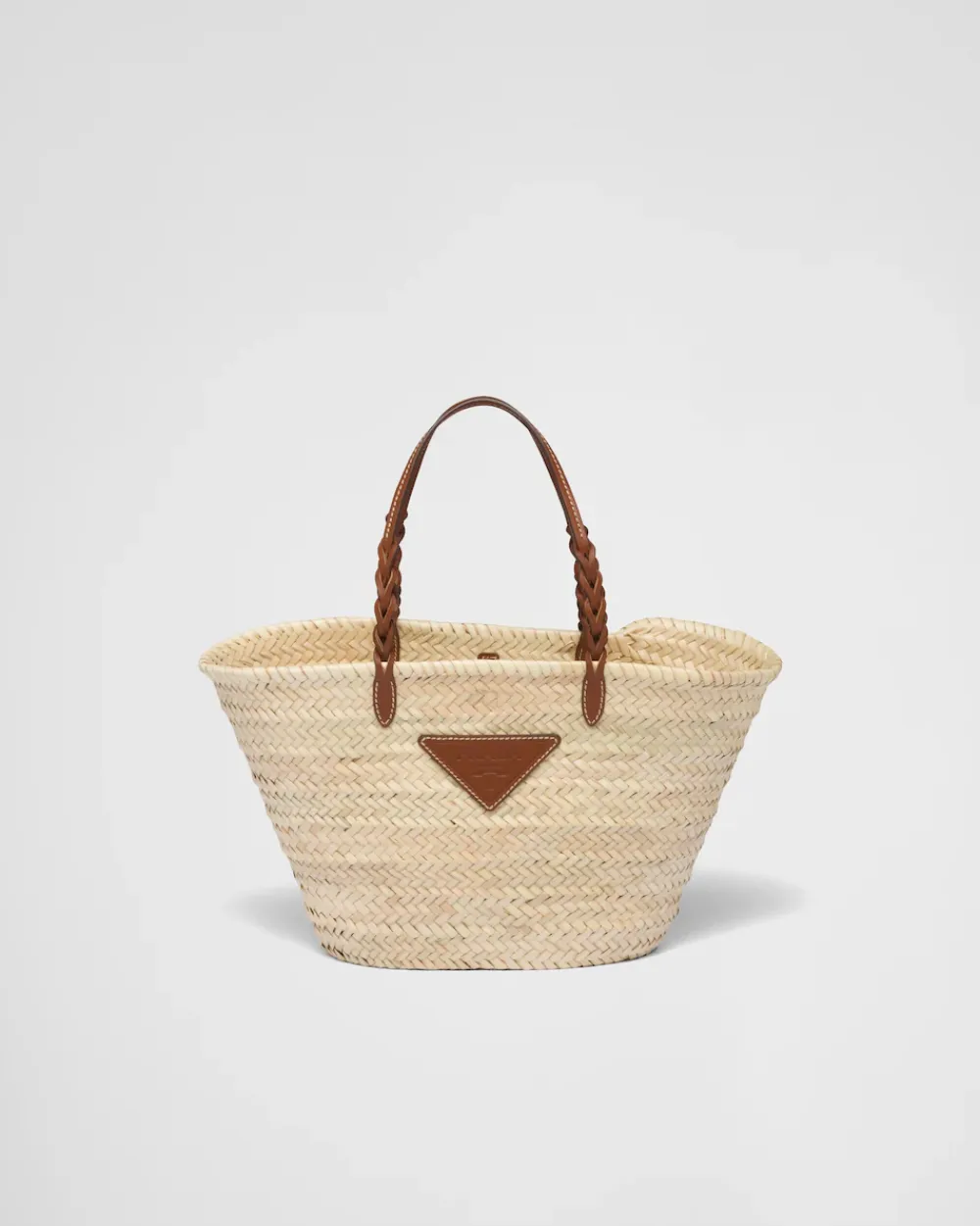 Prada PRADA SUMMER BAGS^Bolso Tote De Tejido Trenzado Y Piel