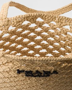 Mujer Prada PRADA SUMMER BAGS|BOLSOS GRANDES^Bolso Tote En Tejido Trenzado De Croché