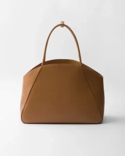 Mujer Prada BOLSOS GRANDES|BOLSOS GRANDES^Bolso Tote Grande De Piel