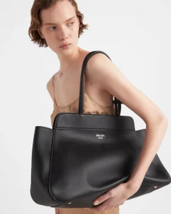 Mujer Prada BOLSOS GRANDES|BOLSOS GRANDES^Bolso Tote Grande De Piel