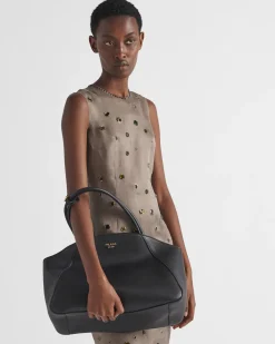 Mujer Prada BOLSOS GRANDES|BOLSOS GRANDES^Bolso Tote Grande De Piel