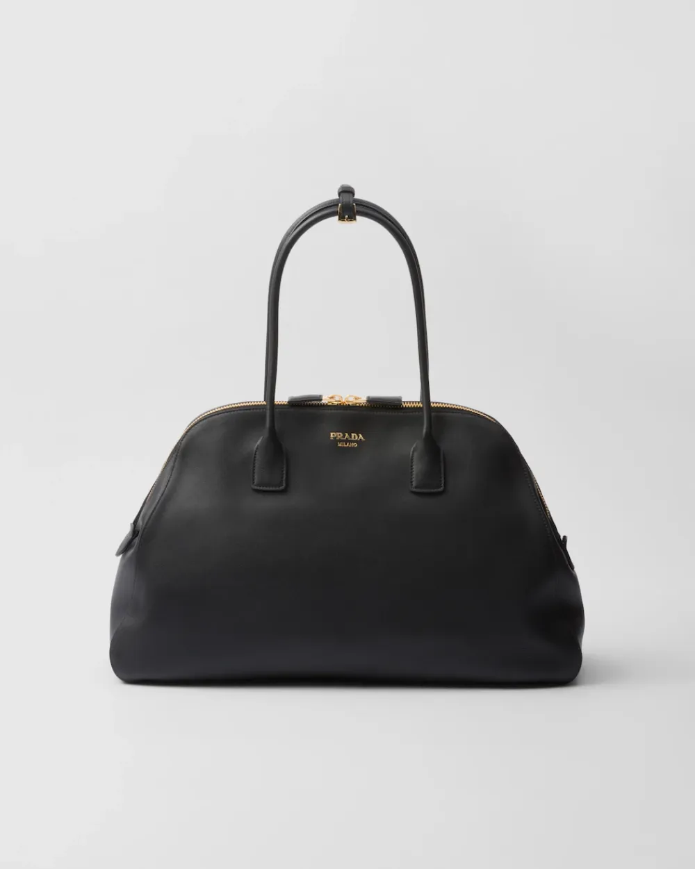 Mujer Prada BOLSOS GRANDES|BOLSOS GRANDES^Bolso Tote Grande De Piel Con Cierre De Cremallera