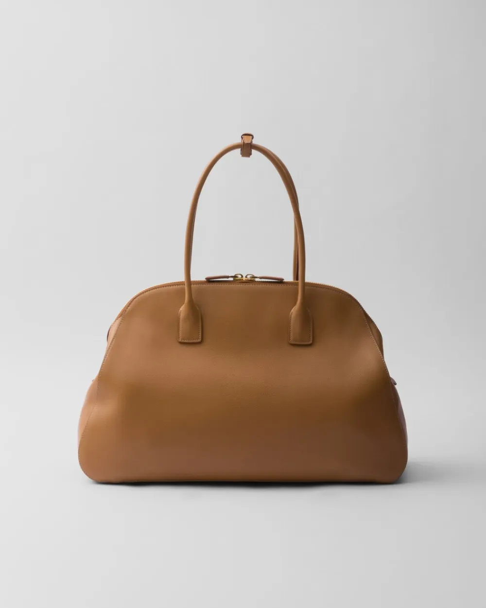 Mujer Prada BOLSOS GRANDES|BOLSOS GRANDES^Bolso Tote Grande De Piel Con Cierre De Cremallera