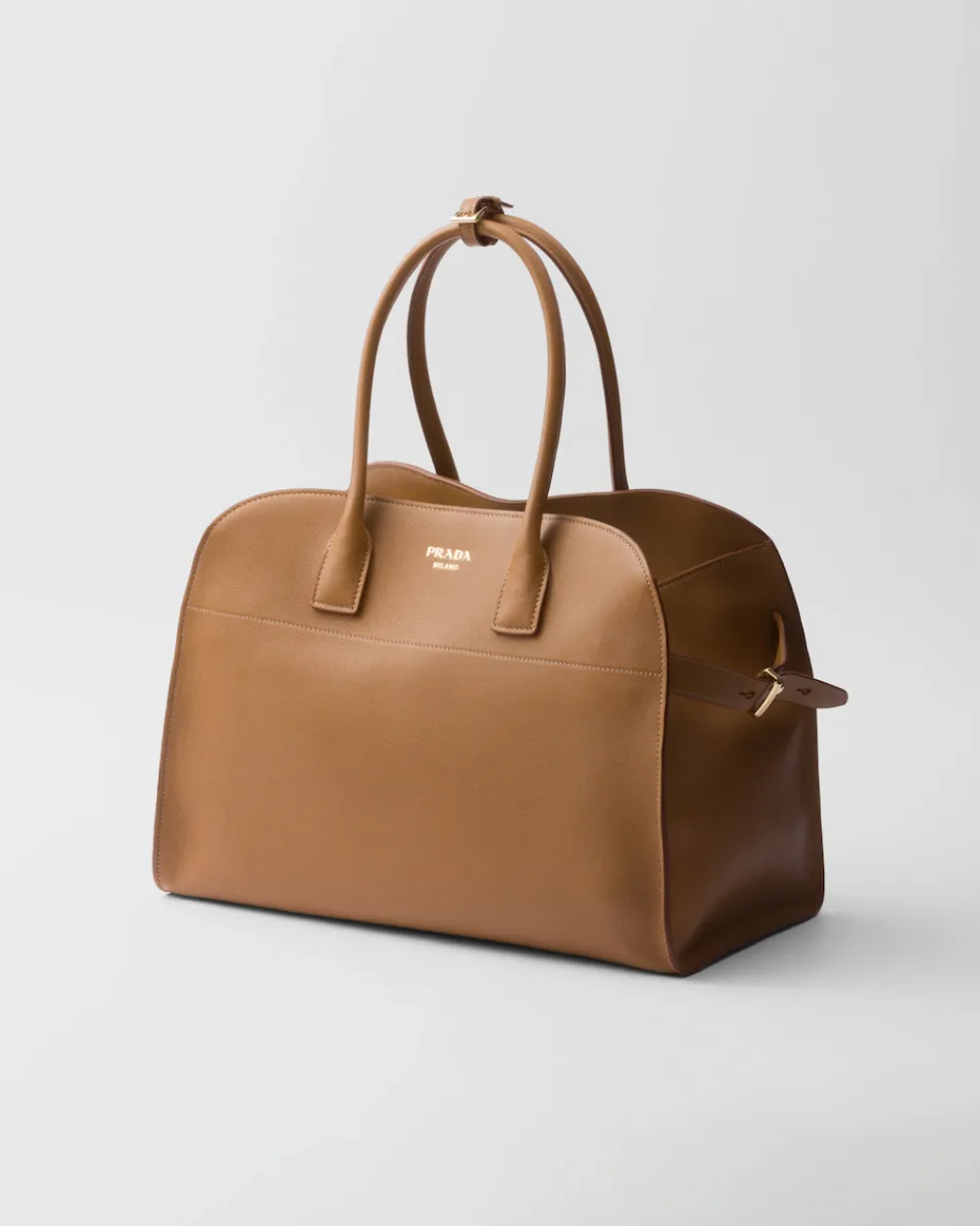 Mujer Prada BOLSOS GRANDES|BOLSOS GRANDES^Bolso Tote Grande De Piel Con Hebillas