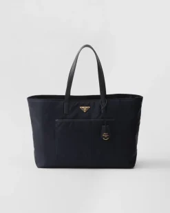 Mujer Prada COLECCIÓN FEMENINA|BOLSOS GRANDES^Bolso Tote Grande De Re-nylon Y Piel Saffiano Re-edition 1978