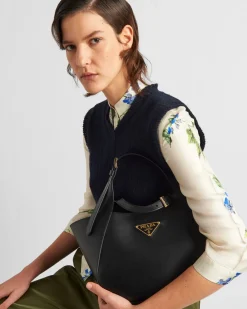 Mujer Prada BOLSOS GRANDES|BOLSOS GRANDES^Bolso Tote Mediano De Piel