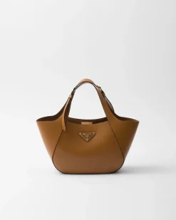 Mujer Prada BOLSOS GRANDES|BOLSOS GRANDES^Bolso Tote Mediano De Piel