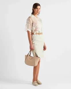 Mujer Prada BOLSOS GRANDES|BOLSOS GRANDES^Bolso Tote Mediano De Piel