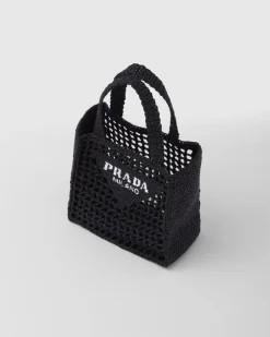 Mujer Prada PRADA SUMMER BAGS|MINIBOLSOS^Bolso Tote Pequeño De Croché