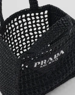 Mujer Prada PRADA SUMMER BAGS|MINIBOLSOS^Bolso Tote Pequeño De Croché