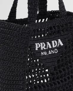 Mujer Prada PRADA SUMMER BAGS|MINIBOLSOS^Bolso Tote Pequeño De Croché