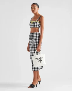 Mujer Prada PRADA SUMMER BAGS|MINIBOLSOS^Bolso Tote Pequeño De Croché