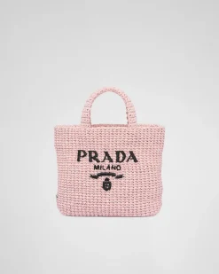 Mujer Prada MINIBOLSOS|MINIBOLSOS^Bolso Tote Pequeño De Croché