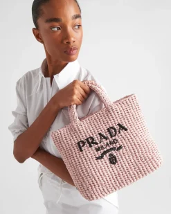 Mujer Prada MINIBOLSOS|MINIBOLSOS^Bolso Tote Pequeño De Croché