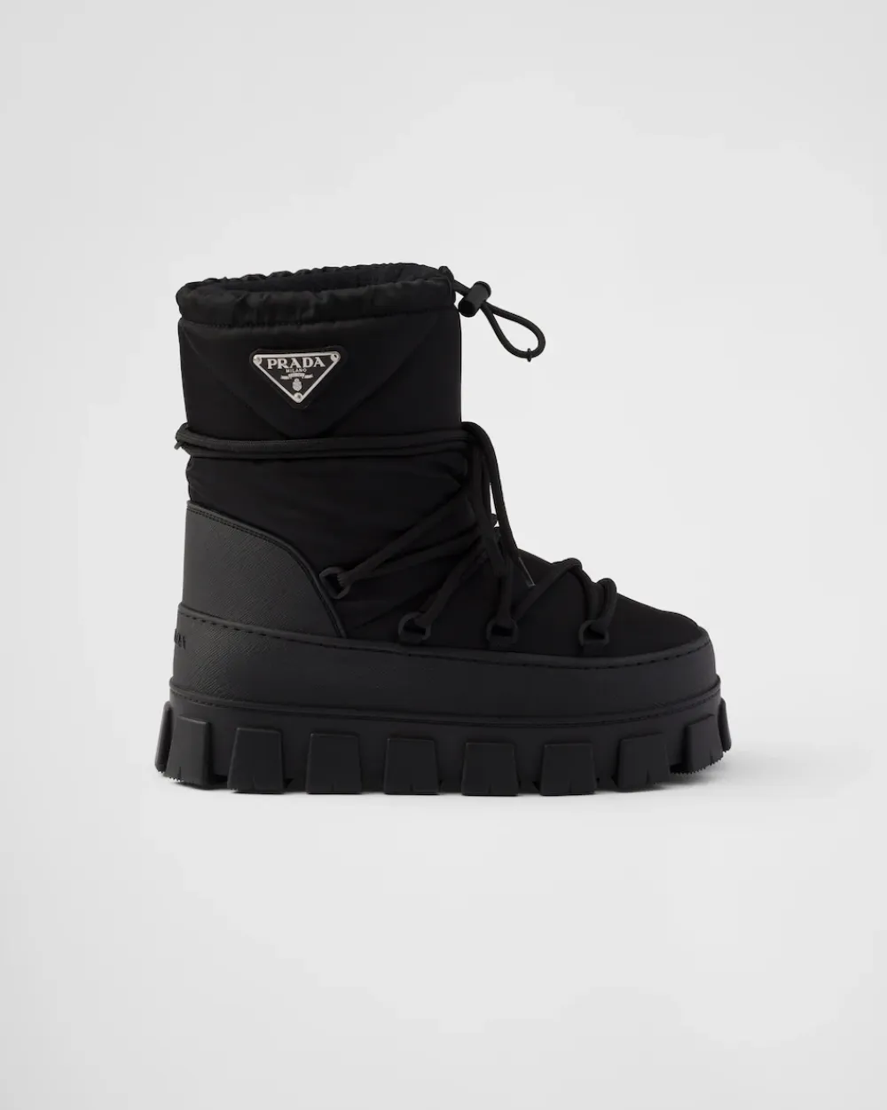Mujer Prada COLECCIÓN FEMENINA|BOTINAS Y BOTAS^Botas Après-ski De Gabardina De Re-nylon