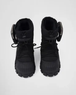 Mujer Prada COLECCIÓN FEMENINA|BOTINAS Y BOTAS^Botas Après-ski De Gabardina De Re-nylon