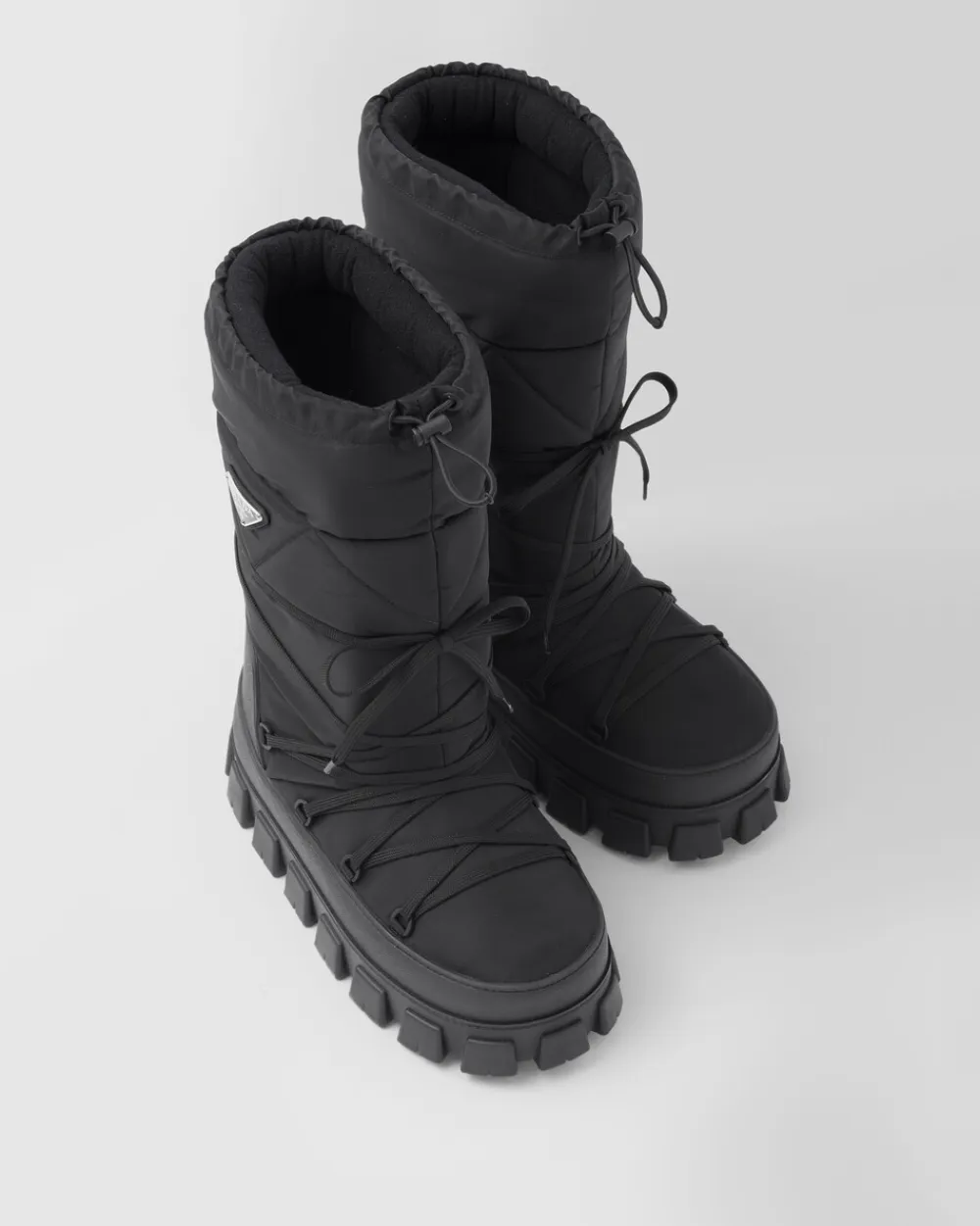 Hombre Prada COLECCIÓN MASCULINA|BOTAS^Botas Après-ski De Gabardina De Re-nylon