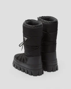 Hombre Prada COLECCIÓN MASCULINA|BOTAS^Botas Après-ski De Gabardina De Re-nylon