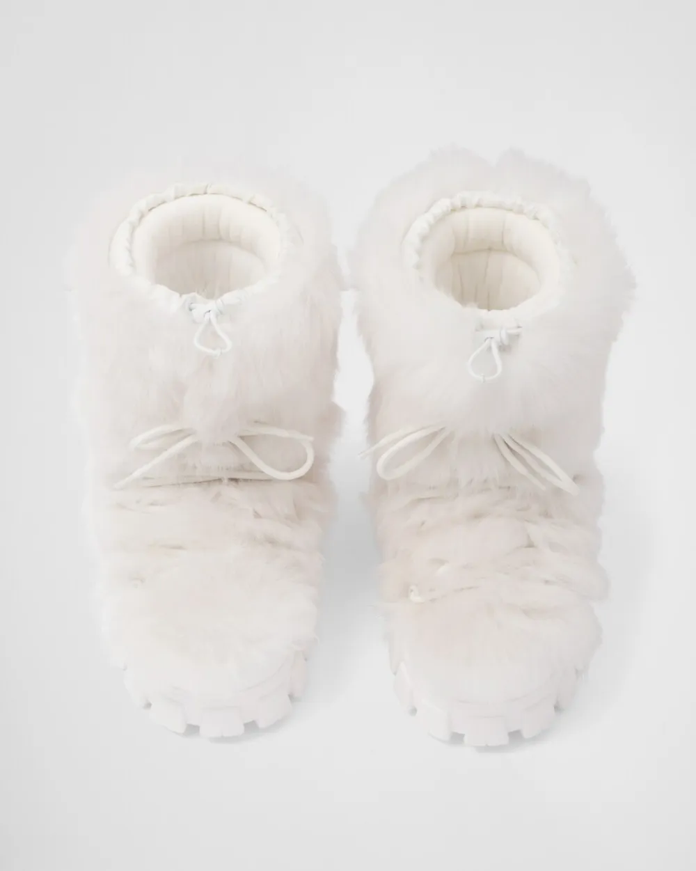 Mujer Prada BOTINAS Y BOTAS^Botas Après-ski De Piel Vuelta