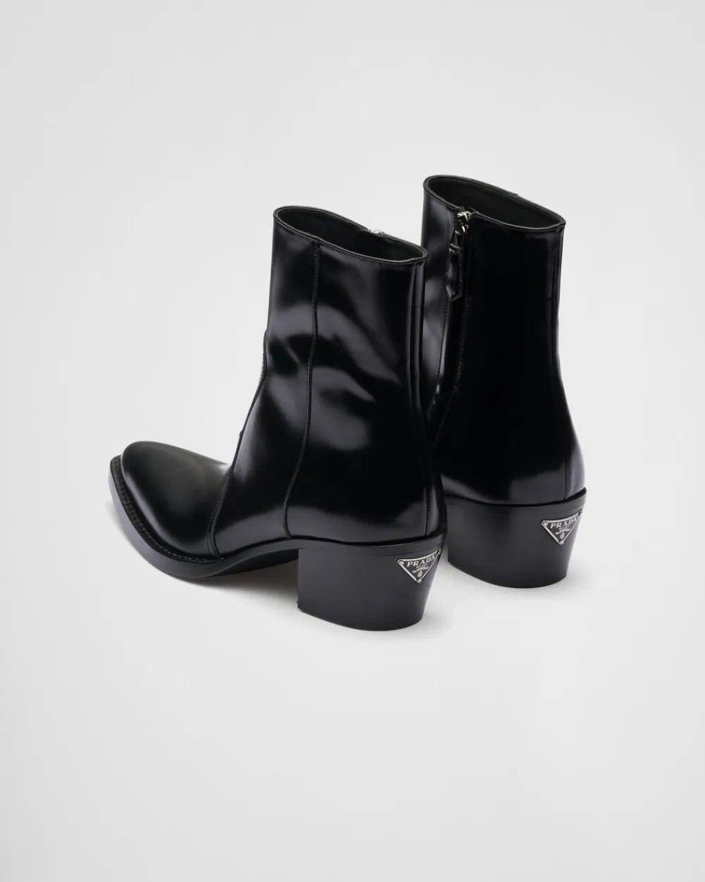 Mujer Prada BOTINAS Y BOTAS^Botas Camperas De Piel Cepillada
