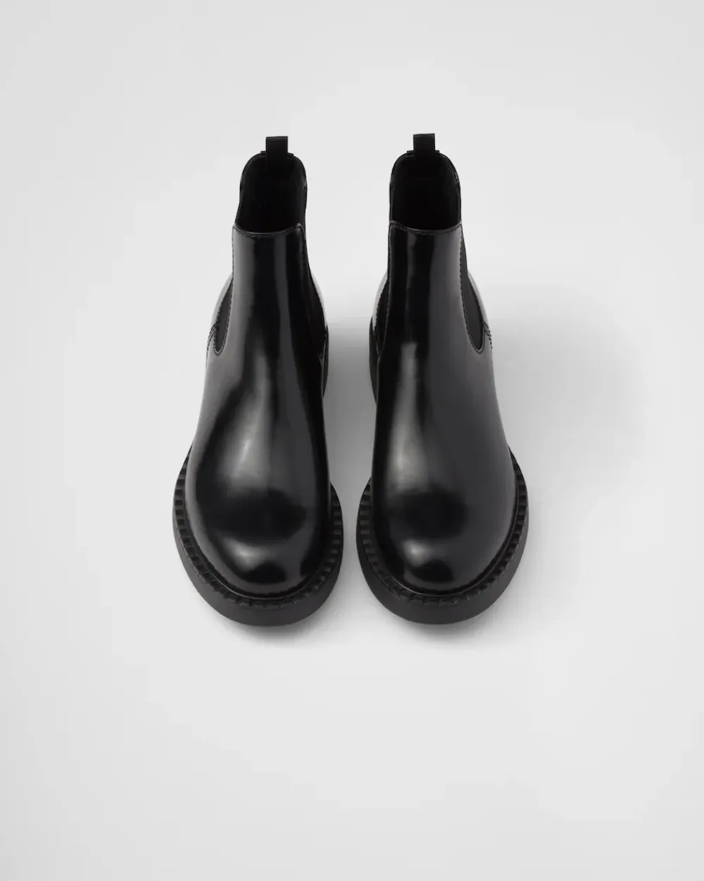 Hombre Prada BOTAS^Botas Chelsea De Piel Cepillada
