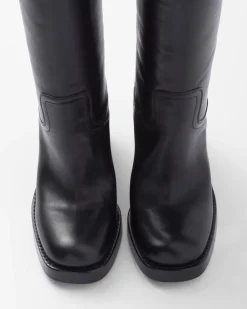 Mujer Prada BOTINAS Y BOTAS^Botas De Piel